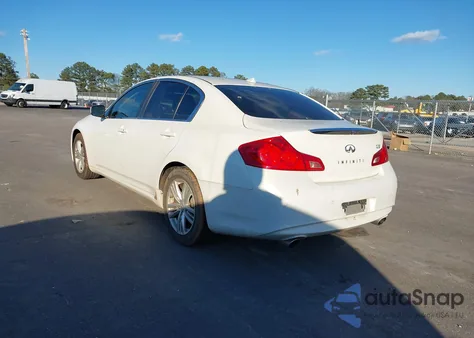 2013 Infiniti G37 Journey из США, поврежденный, VIN JN1CV6AP6DM304982